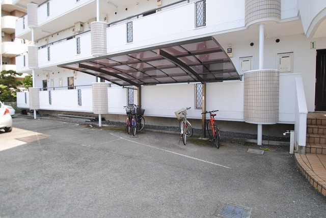 大津コーポのその他共用部分|駐輪場