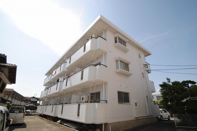 大津コーポの外観パース