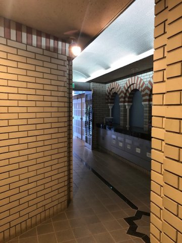 森田ビルのロビー