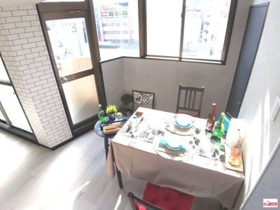 【居間・リビング】 | セザール第二蒲田 | ※室内写真は、前回の募集時のものです。