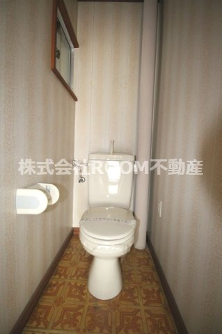 祝吉コーポレーションのトイレ|落ち着いた色調のトイレです
