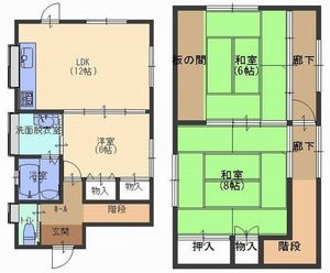 【間取り】 | 後藤貸家