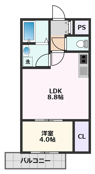 【間取り】 | Prosper　Kotobuki