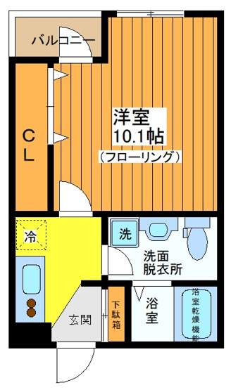 【間取り】 | ルミナスコート三軒茶屋