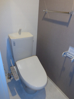 【トイレ】 | キャルル　A | 落ち着いたトイレです