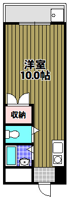 第二北山マンションの間取り