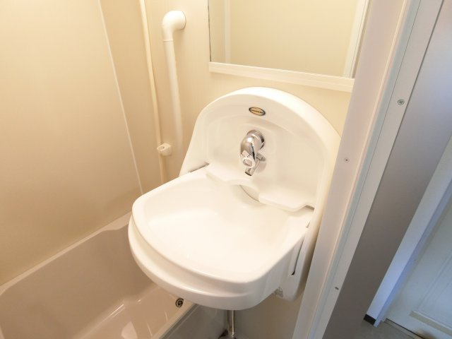 第二北山マンションの洗面所