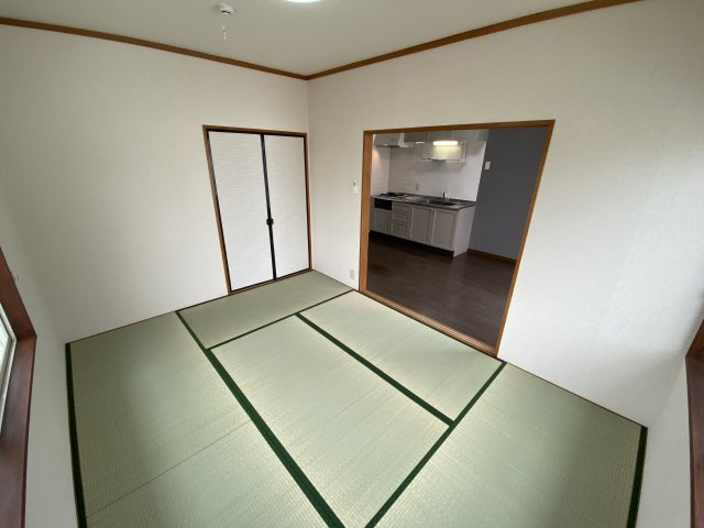 原松ハイツBの和室