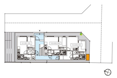 【区画図】 | MK Residency