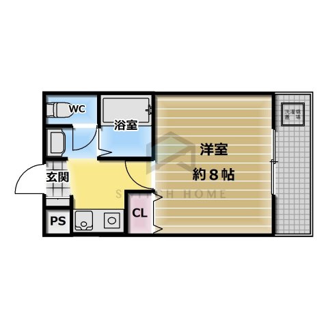【間取り】 | ロイヤルガーデン | 間取りです