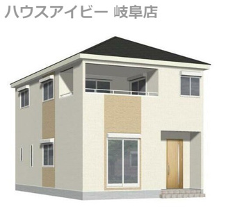 【外観】 | 北方町加茂　新築建売全3棟　2月完成予定　インナーバルコニーのついたお家♪お車スペース4台可能！