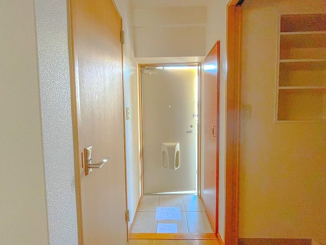 PERLA南川添Ⅱの玄関|毎日通る玄関はこちらです