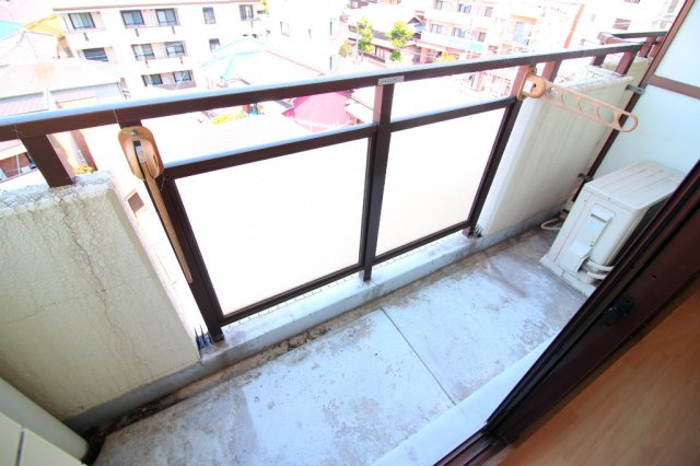 シーサイドハイツのバルコニー