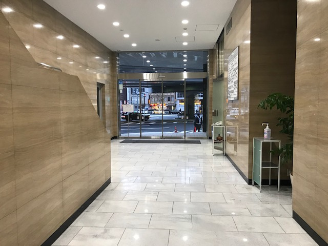 永田町ビルのロビー