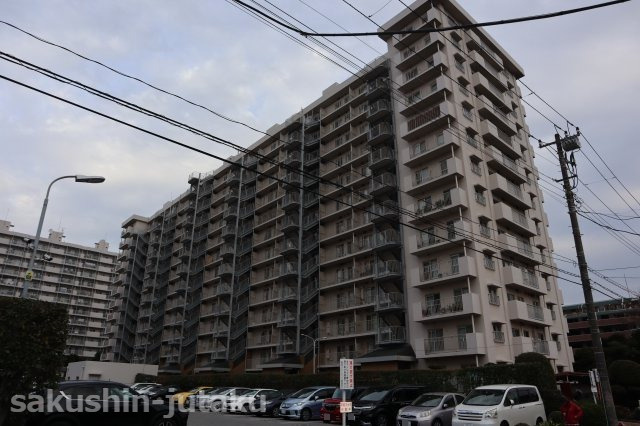 幕張ファミールハイツ　３号棟の外観|総戸数５７７戸のビッグコミュニティ　管理体制良好　