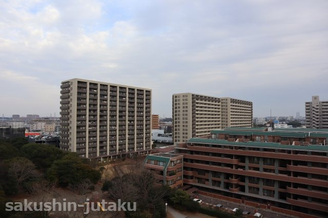 幕張ファミールハイツ　３号棟の展望|眺望自慢