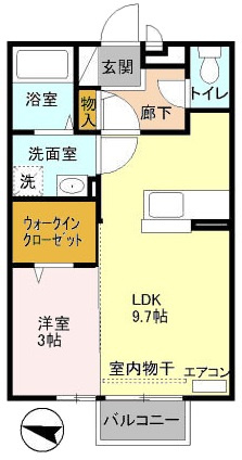 チェリーセージの間取り
