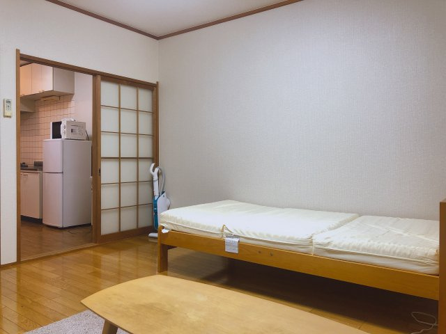 栗真ハイマートエクセル　A棟の寝室