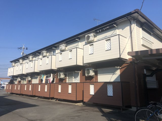 栗真ハイマートエクセル　A棟の外観