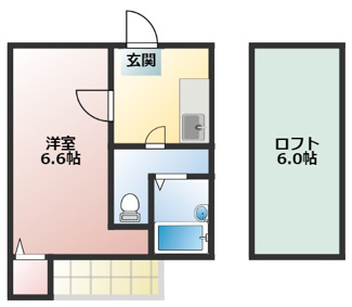 【間取り】 | stage本星崎 | 略図の為、現状優先
