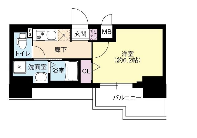 Dimus新大阪の間取り
