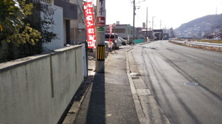 【前面道路含む現地写真】 | 【前面道路】西　９．３ｍ
