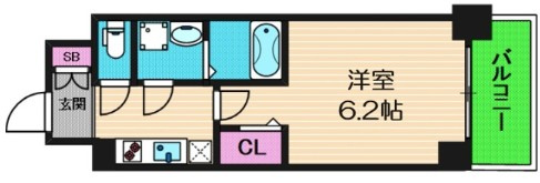 【間取り】 | エスリード大阪CENTRAL AVENUE