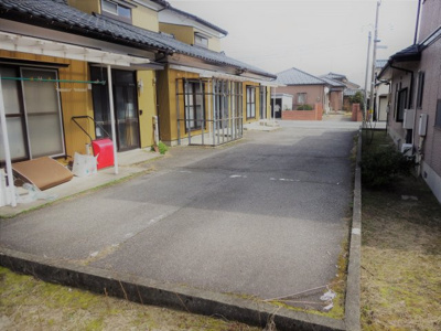 【駐車場】 | 前田貸家（3棟並）・新潟市北区松浜1丁目