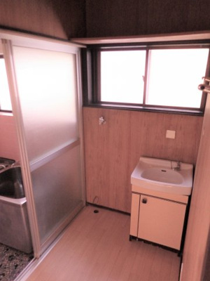 【洗面所】 | 前田貸家（3棟並）・新潟市北区松浜1丁目