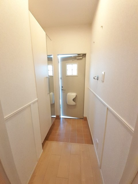 アジュール　Ａの玄関