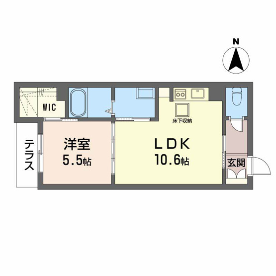 【間取り】 | シャーメゾン宝亀