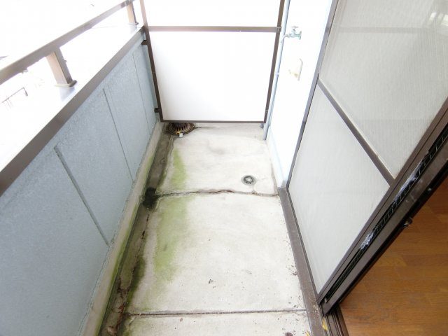 ポプリオンガーデンのバルコニー