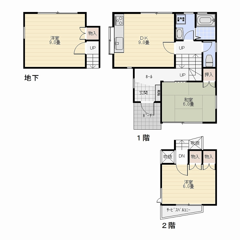 横浜市金沢区釜利谷南2丁目の一戸建ての画像