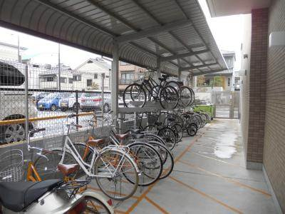 ミルフローラＳＫ二条の駐車場|駐輪場