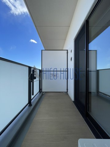 ソライエアイル新河岸のバルコニー