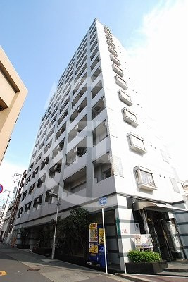 エステムコート難波ミューステージの外観|エステムコート難波ミューステージ　高級感あふれる外観