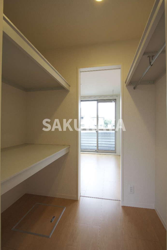 ルーチェガーデンの収納|現況と異なる場合がございます。