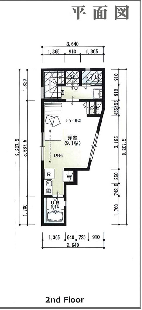 カーサｆの間取り