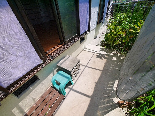 南田原町平屋の庭