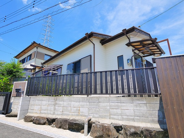 南田原町平屋の外観