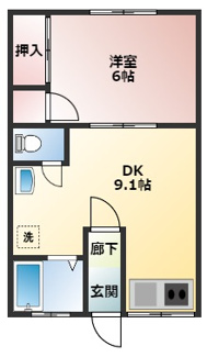 【間取り】 | サンハウス仲町