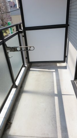 パークサイド難波のバルコニー