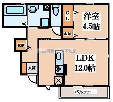 【間取り】 | ノールヴィラージュ アン