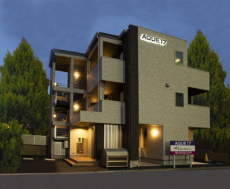 【外観パース】 | 夜の外観の雰囲気はこのような感です♪