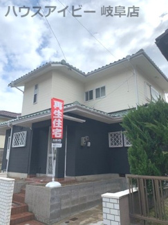 【外観】 | 岐阜市岩井3丁目　中古住宅　リフォーム工事完了　駐車場2台可能　2年間の瑕疵保険付き　住宅ローン控除対象物件