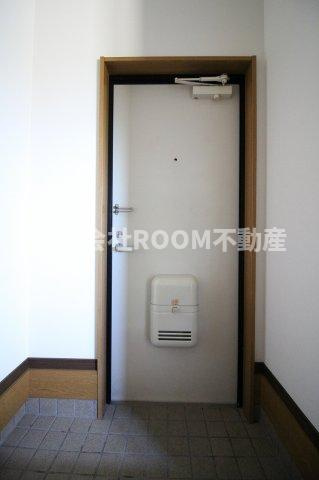 ドリームコーポ2000の玄関|毎日通る玄関はこちらです