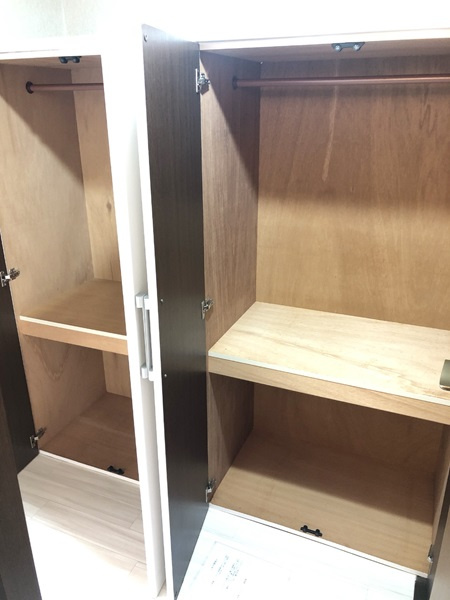 ベルカルムSの収納