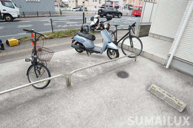 REGALESTフロンティアⅢのバルコニー