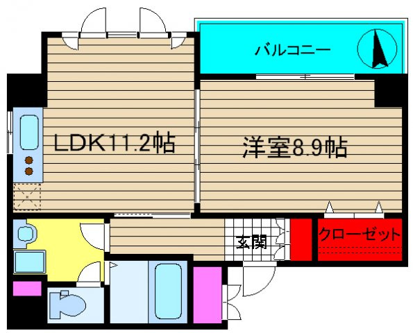フレグラントの間取り|イメージ
