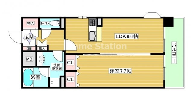 【間取り】 | アルグラッド野田駅前